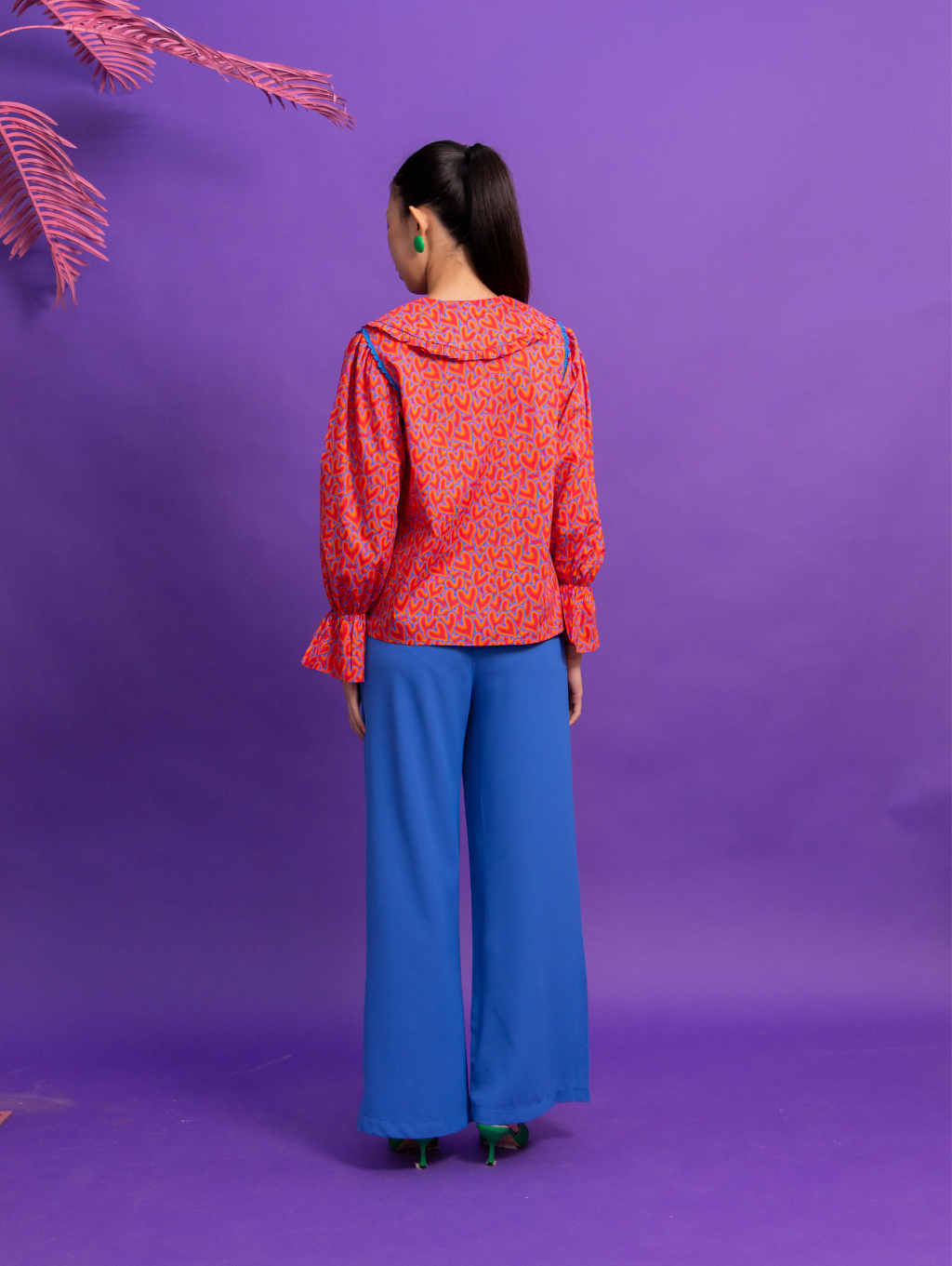 Joni Blouse - Geranium