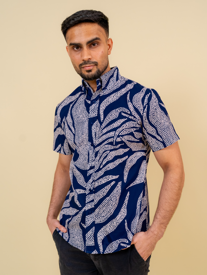 Basil Shirt - Bud in Blue