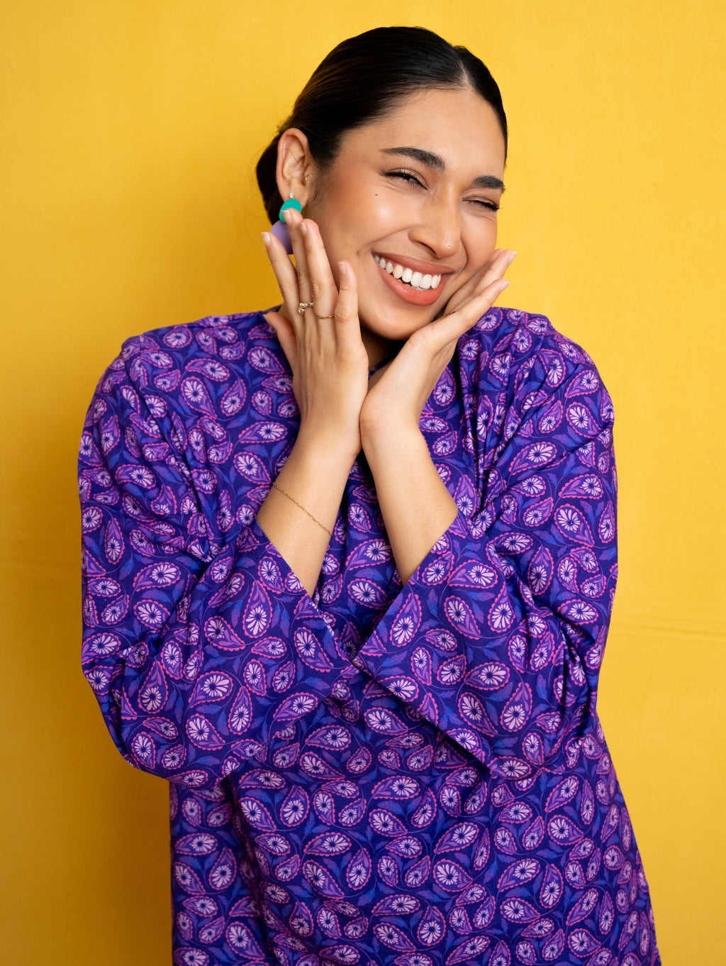 Koa Kurung in Purple