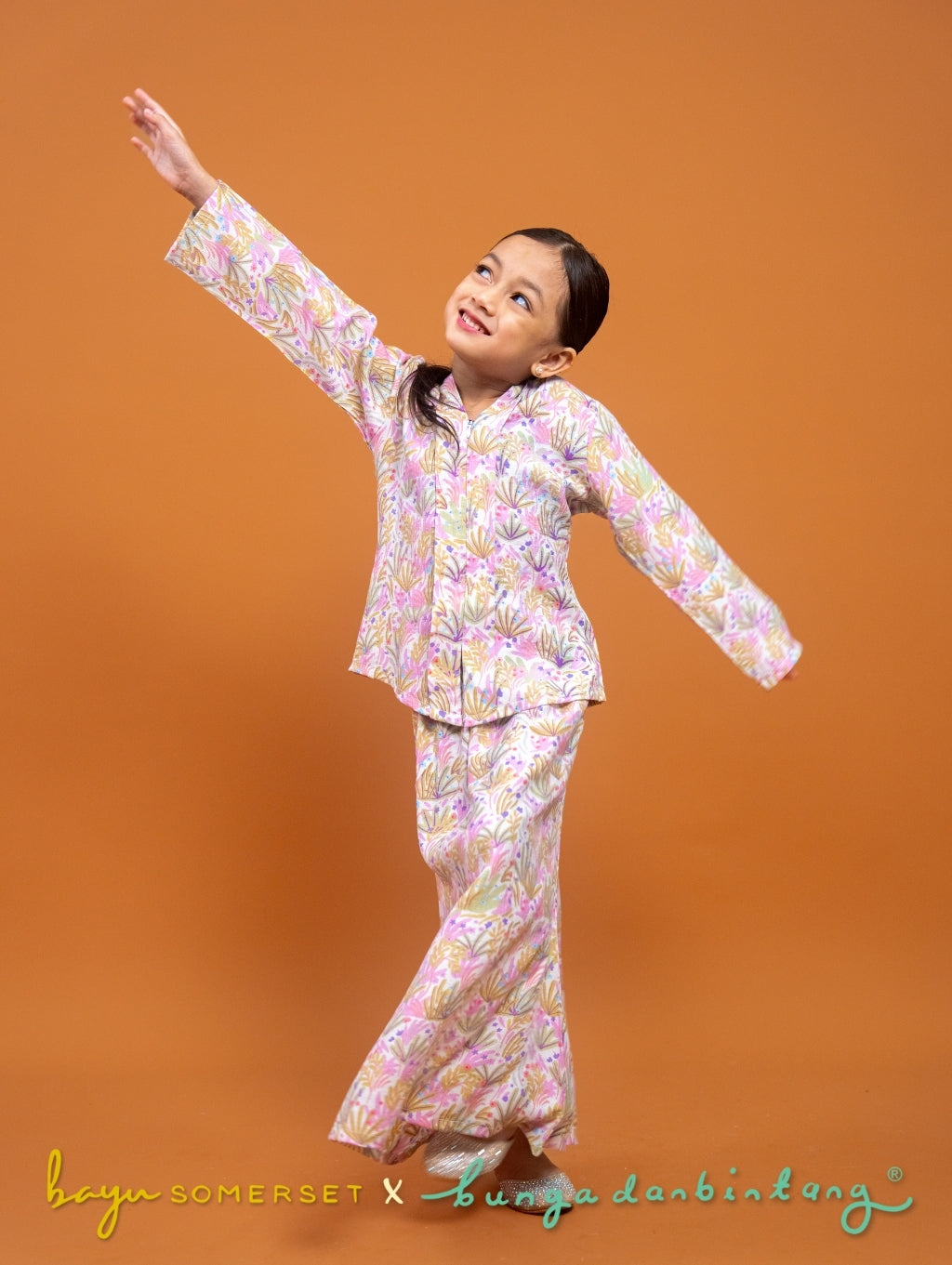 KIDS Kebaya in Indah Lilac