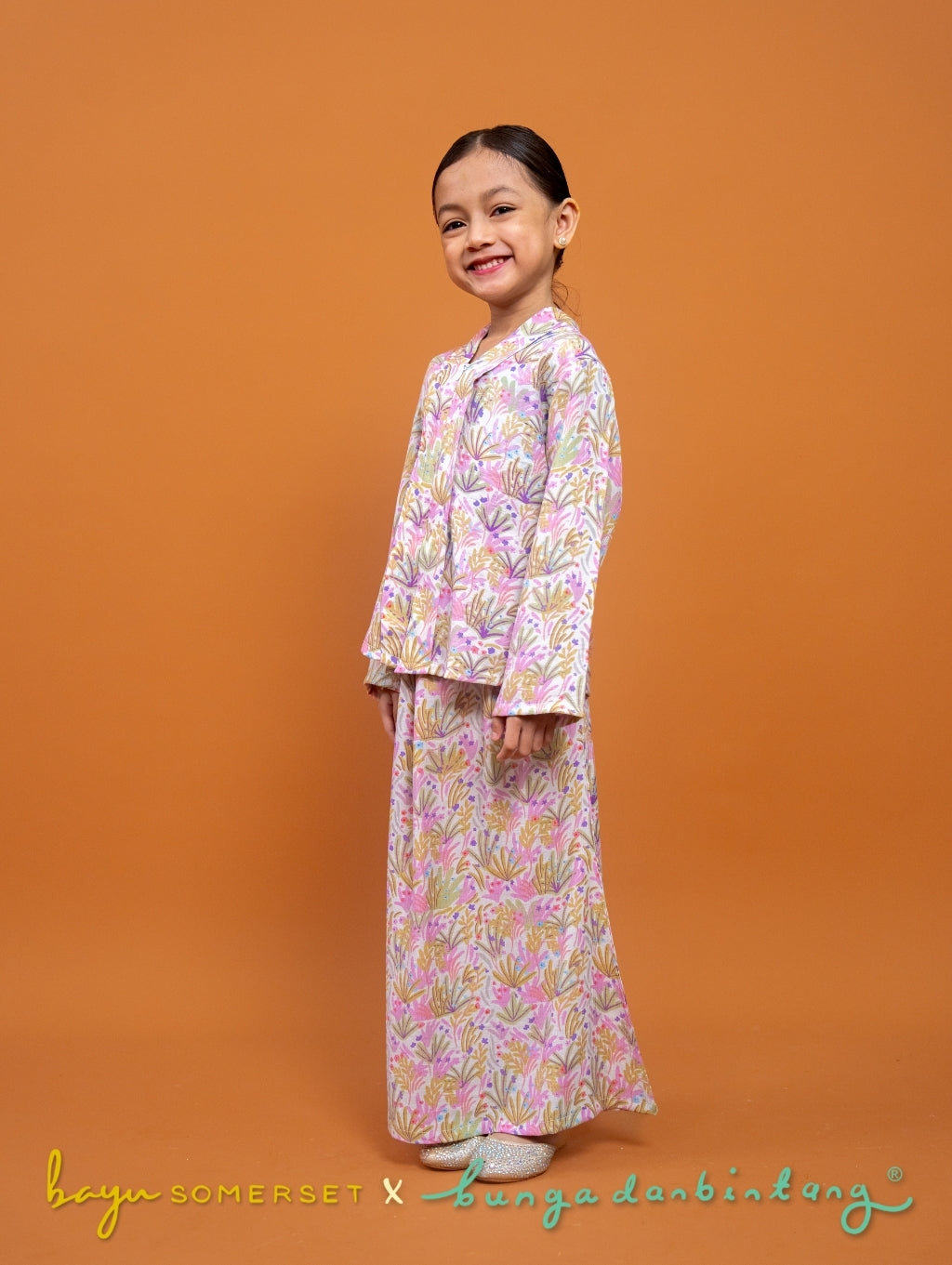 KIDS Kebaya in Indah Lilac