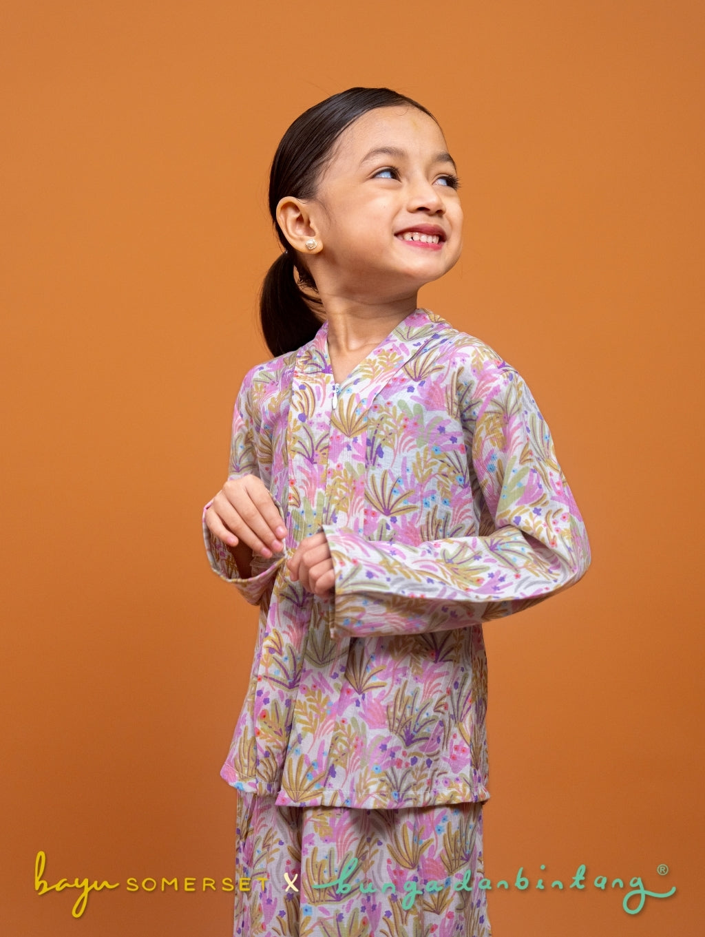 KIDS Kebaya in Indah Lilac