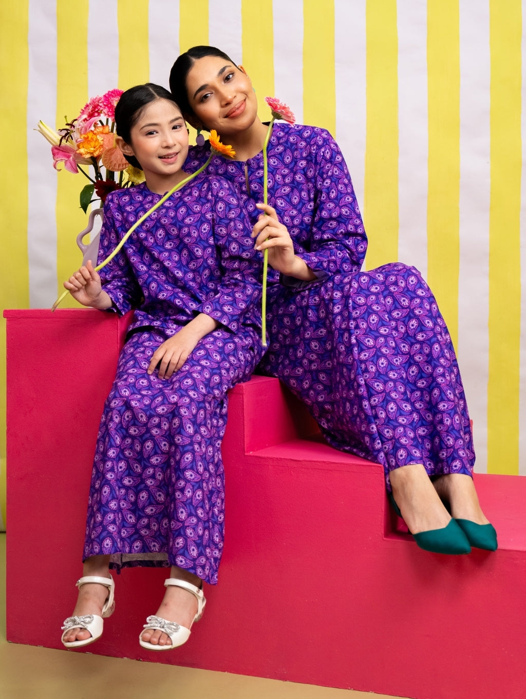 Koa Kurung in Purple