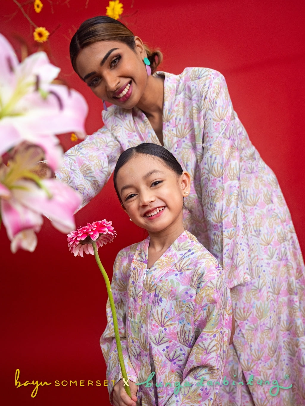 KIDS Kebaya in Indah Lilac