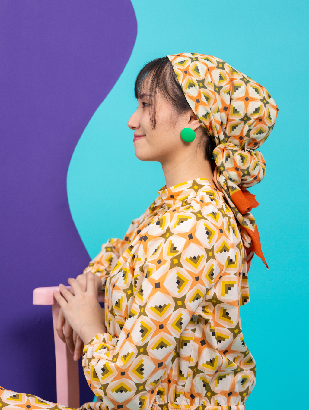 Square Scarf - Alpine