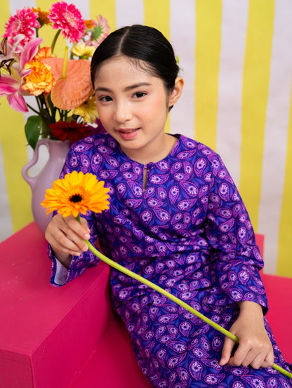 KIDS Koa Kurung in Purple