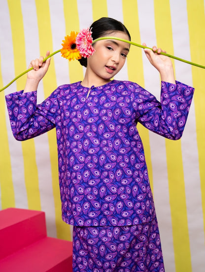 KIDS Koa Kurung in Purple