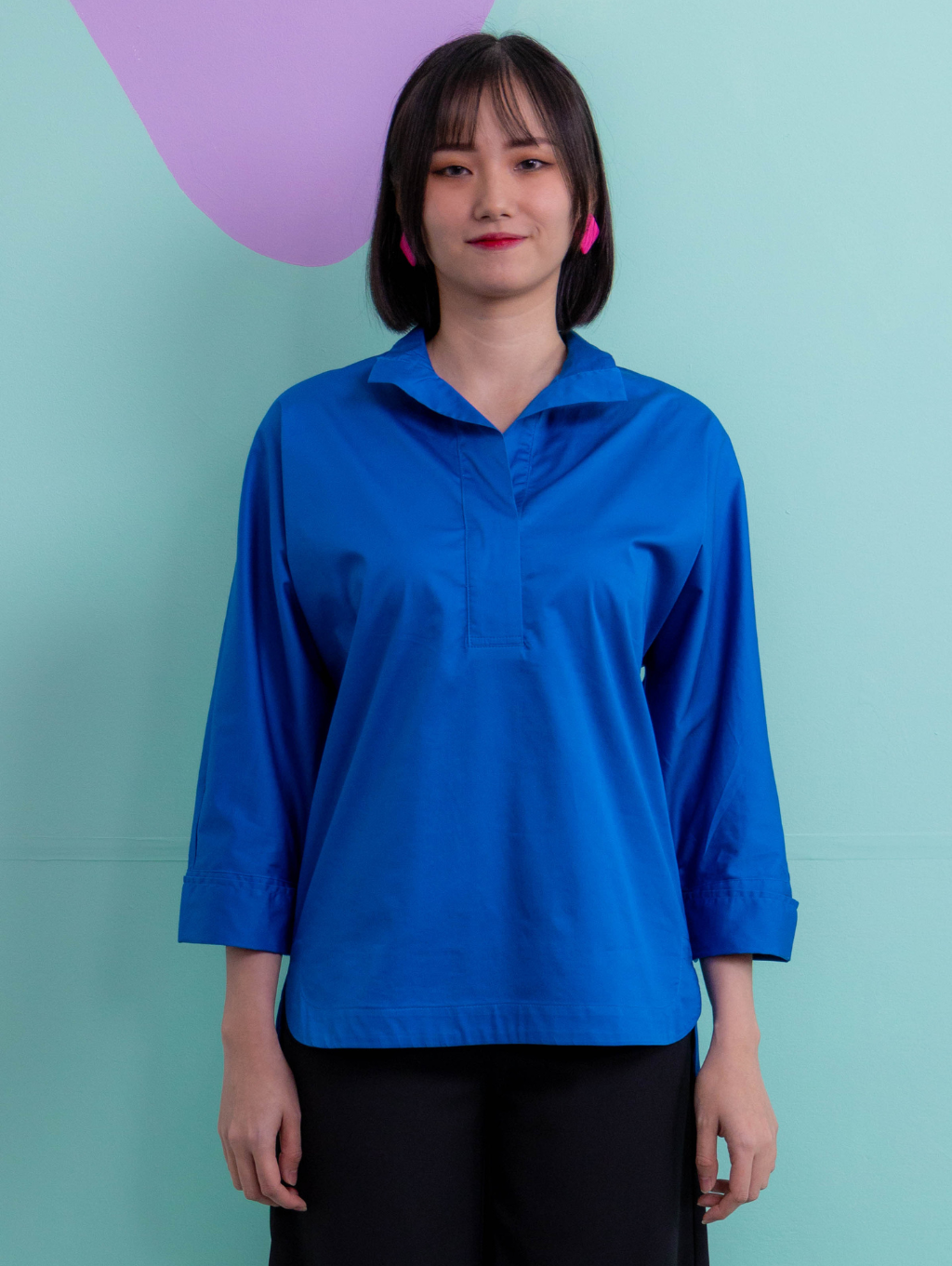 Becky Top - Blue