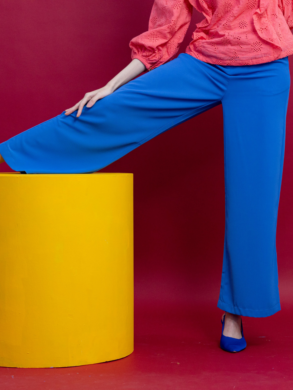 Ruby Trousers - Blue