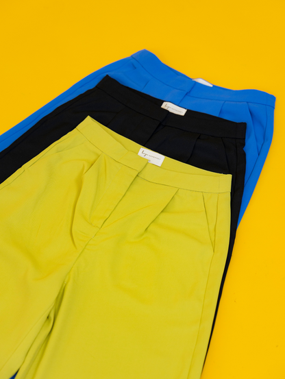 Ruby Trousers - Lime Green