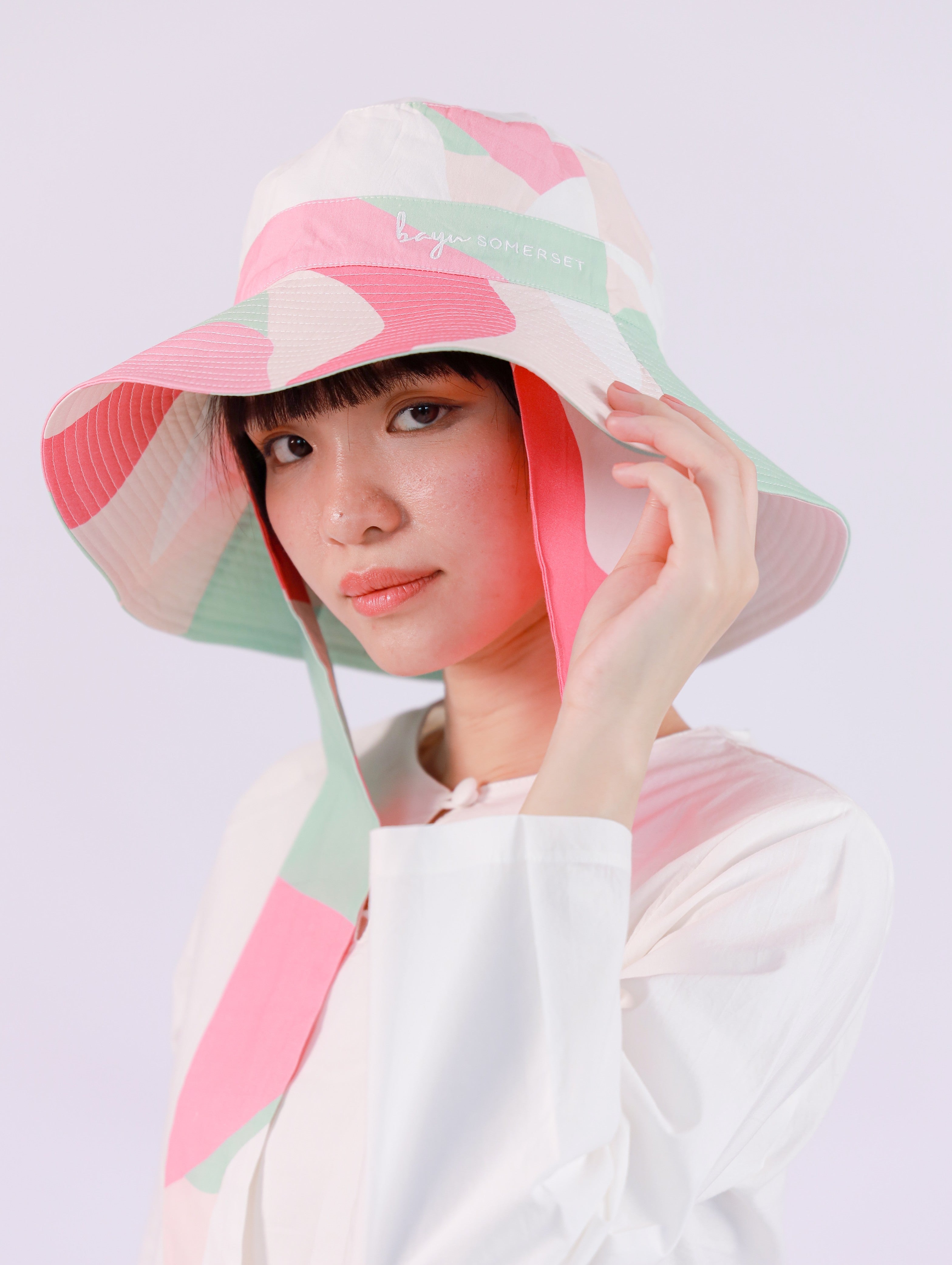 Amber Hat - Topster in Pink