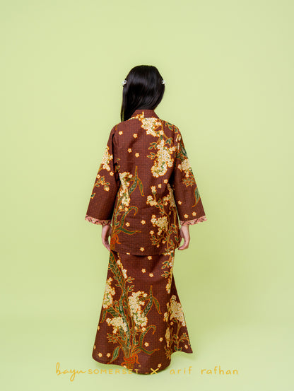 KIDS Kesidang Kebaya - Brown