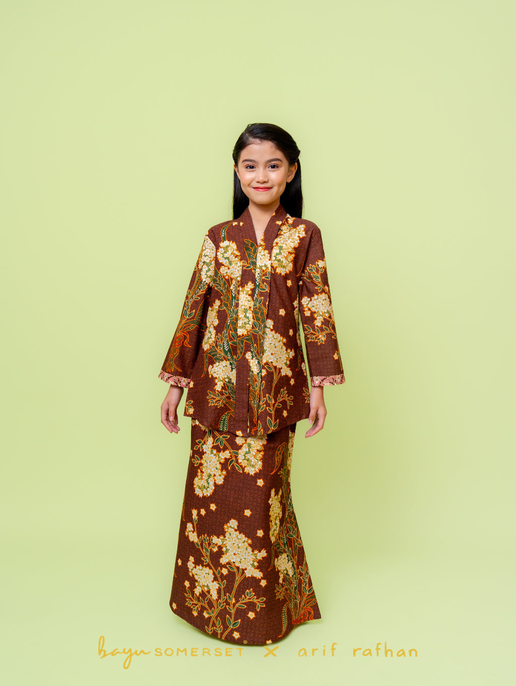 KIDS Kesidang Kebaya - Brown