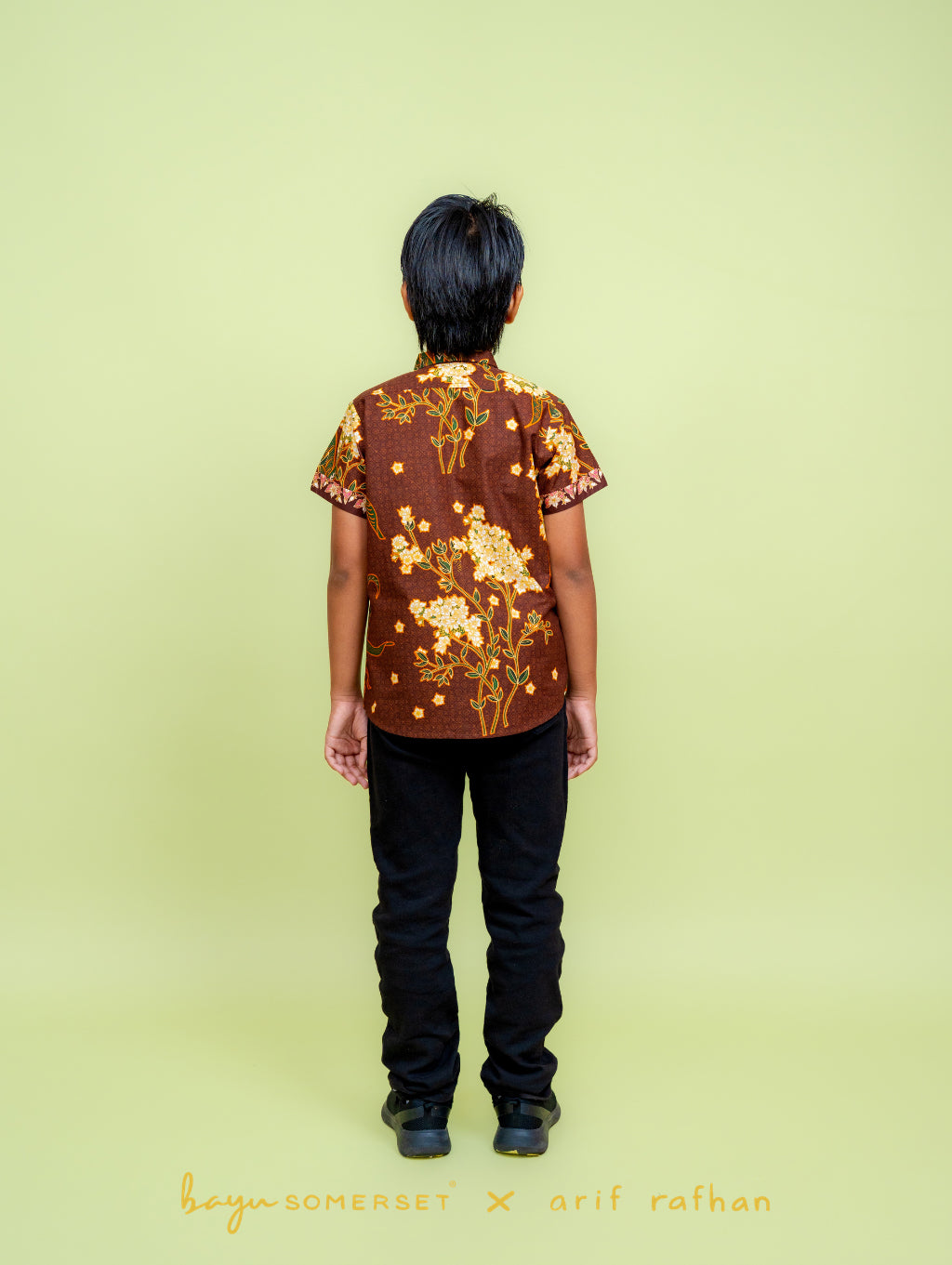 KIDS Basil Shirt - Kesidang Brown