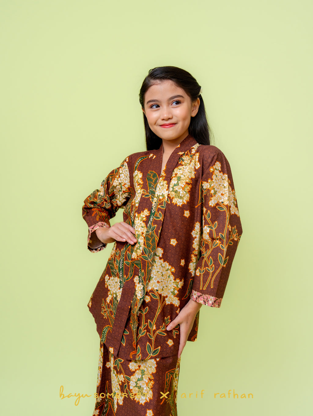 KIDS Kesidang Kebaya - Brown