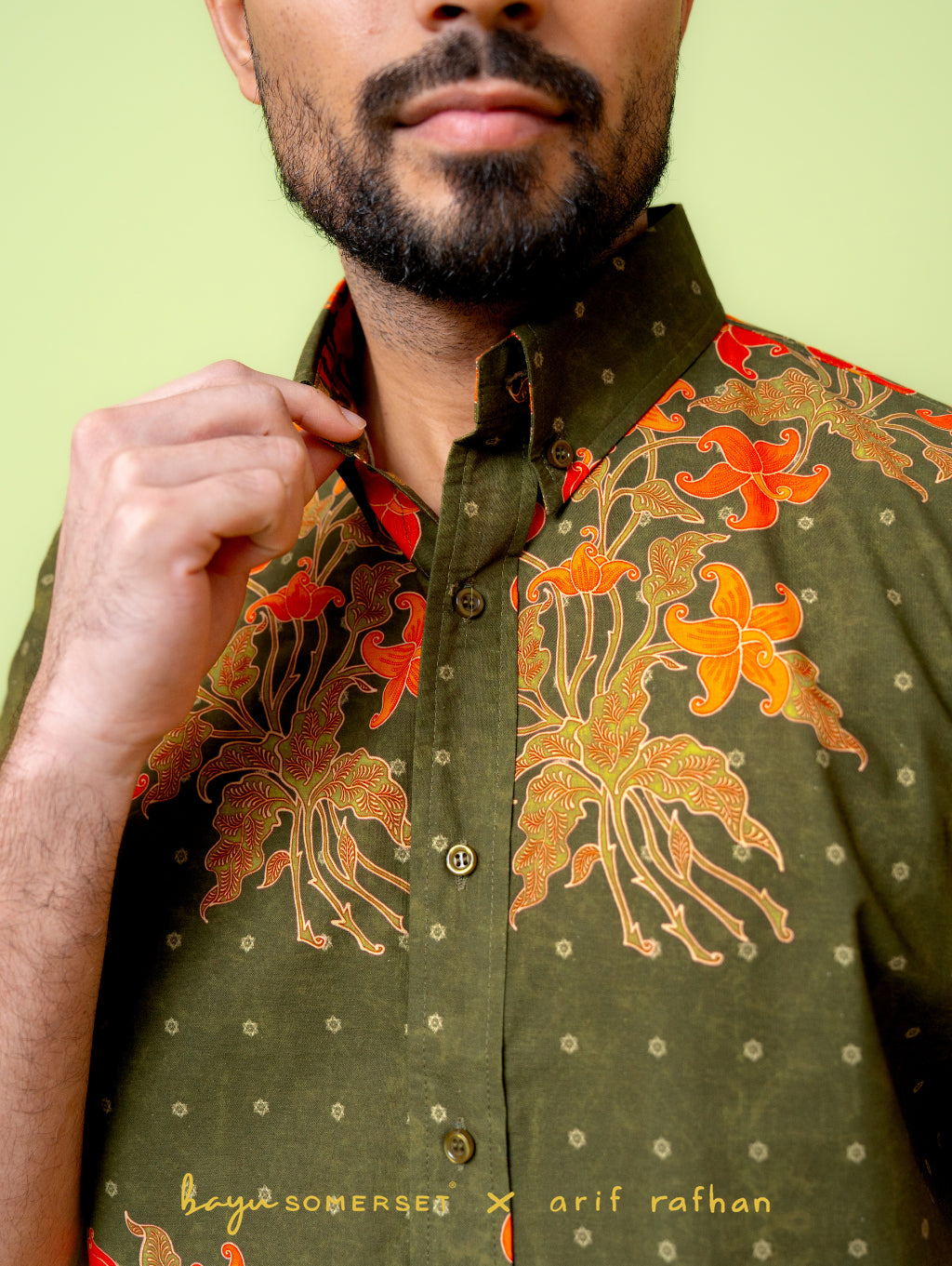 Basil Shirt - Kelumpang Hijau