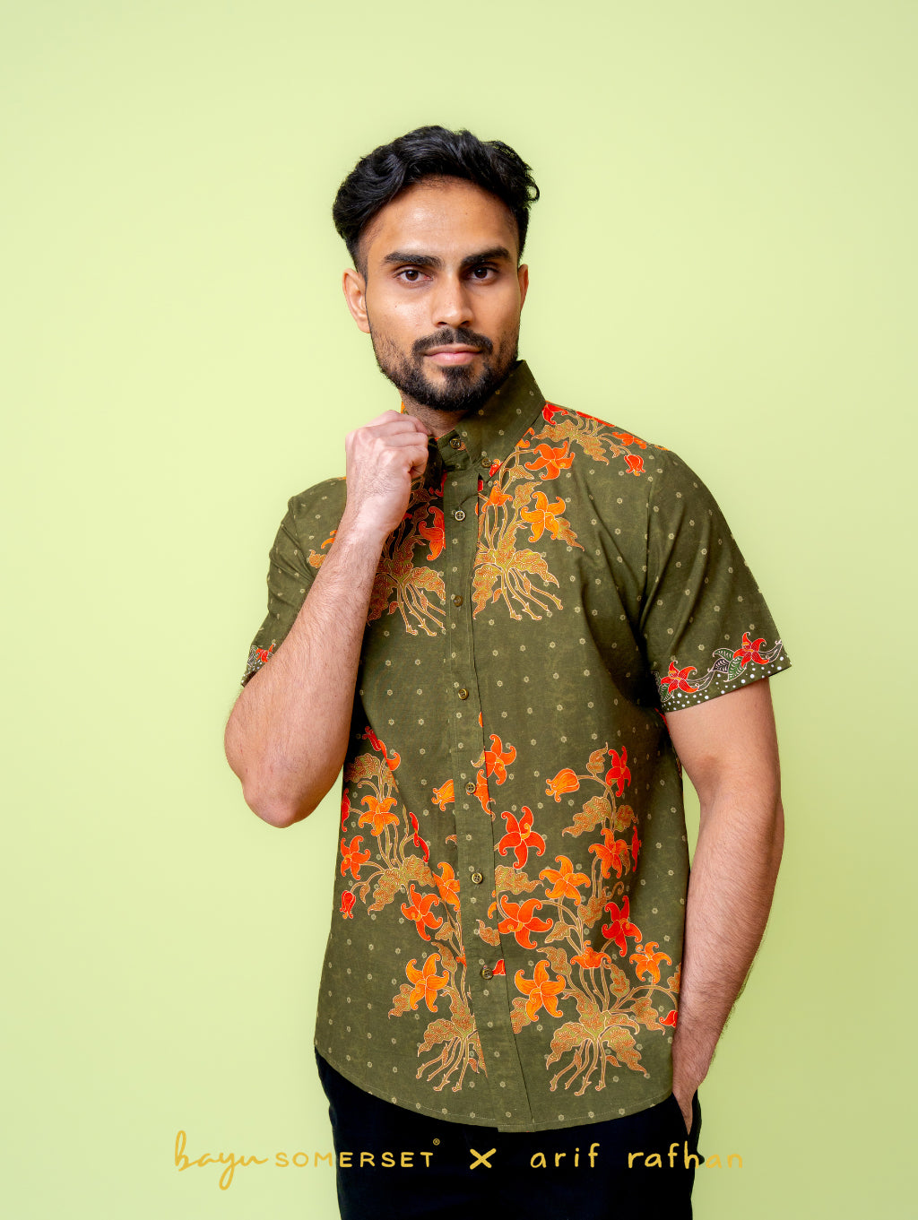 Basil Shirt - Kelumpang Hijau
