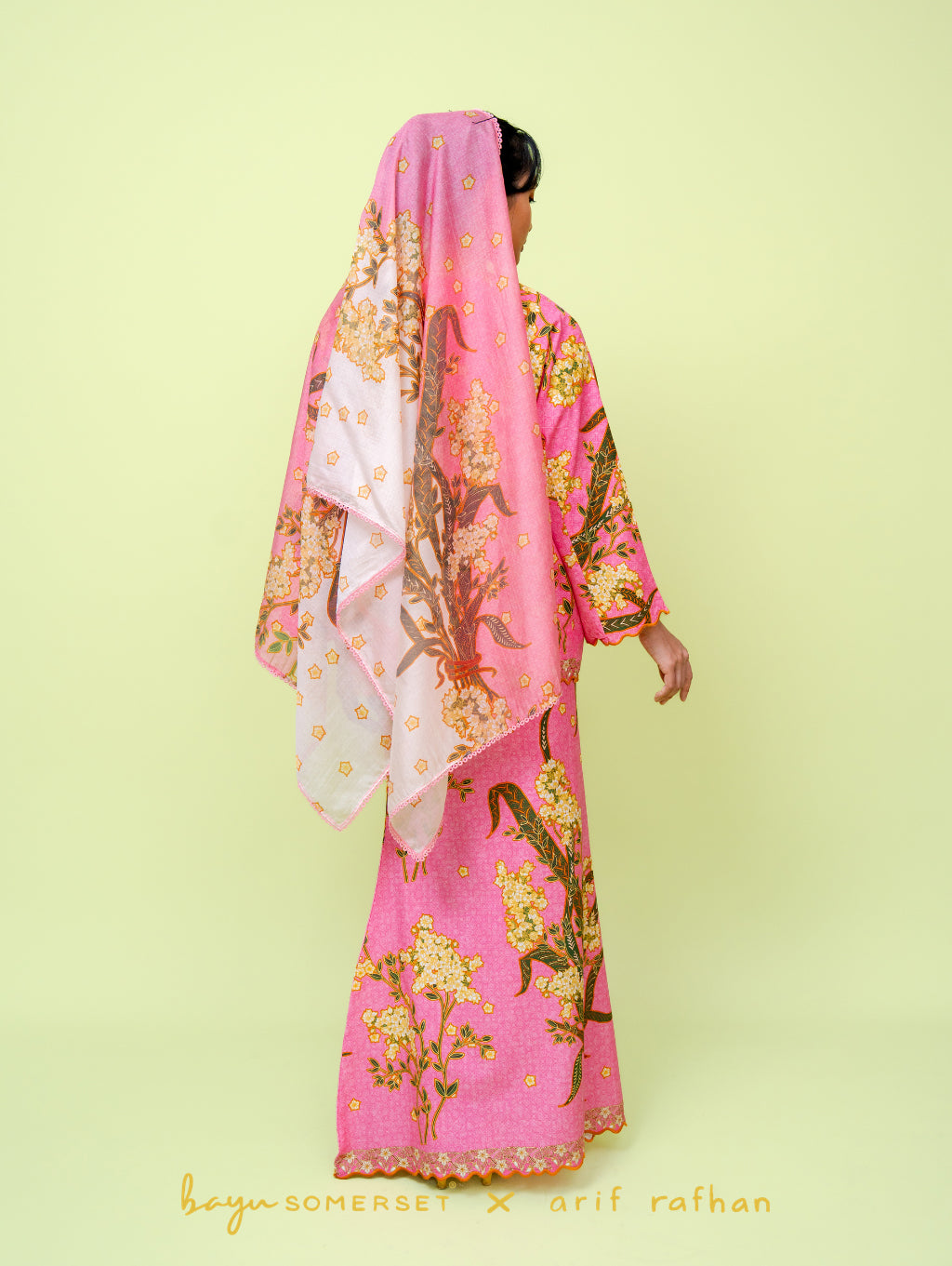 Fairy Shawl – Kesidang Merah Jambu