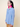 Becky Denim Top - Light Blue