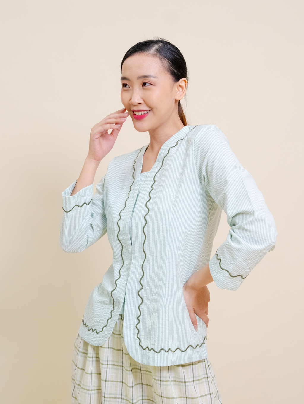 Calluna Kebaya in Green