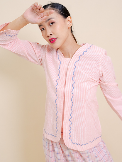 (DEFECT ITEM) Calluna Kebaya in Pink