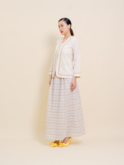 Calluna Kebaya in Brown