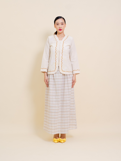 Calluna Kebaya in Brown