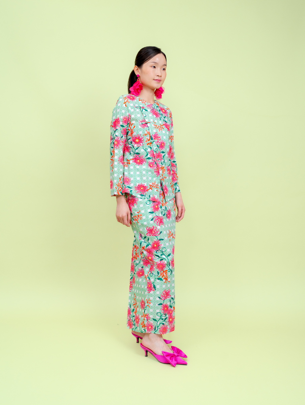 Dynasty Kebaya - Green
