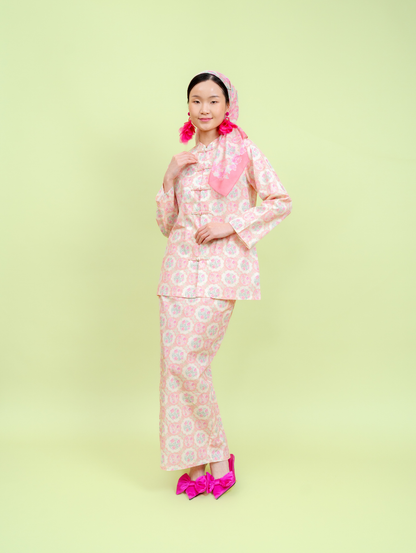 Mandarin Kurung - Gui Peach
