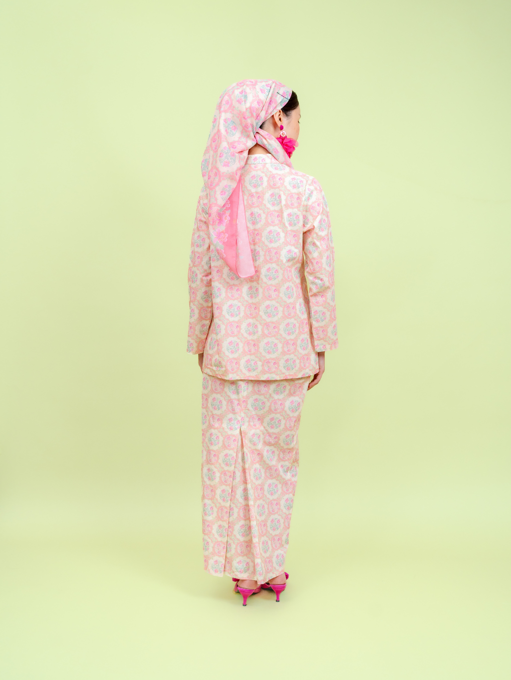 Mandarin Kurung - Gui Peach