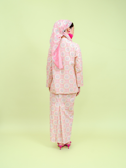 Mandarin Kurung - Gui Peach