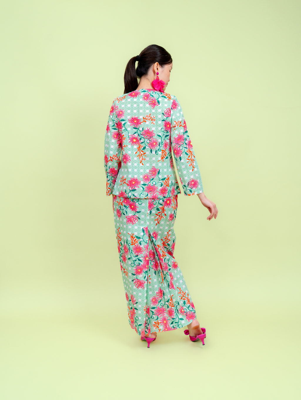 Dynasty Kebaya - Green