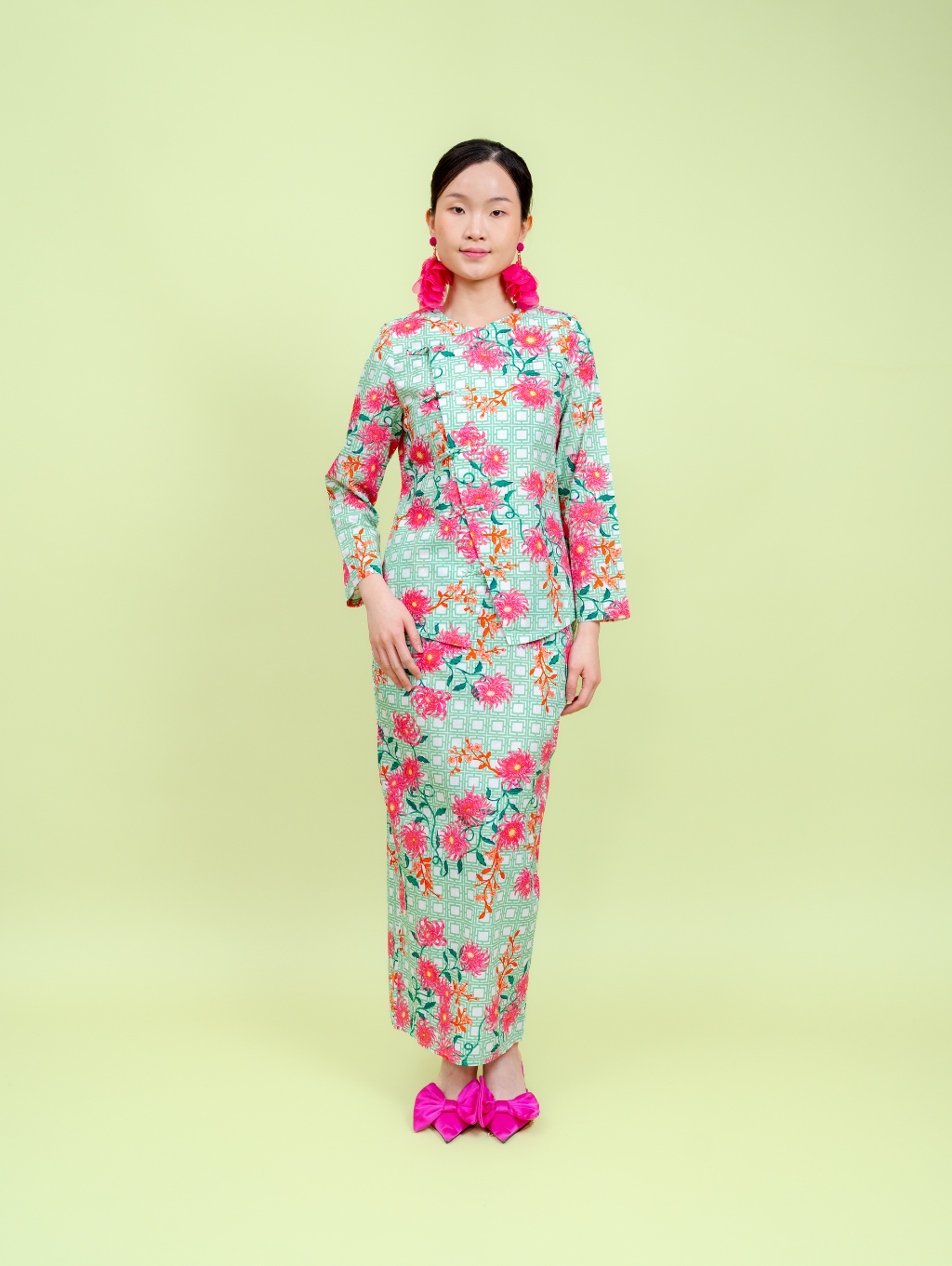 Dynasty Kebaya - Green