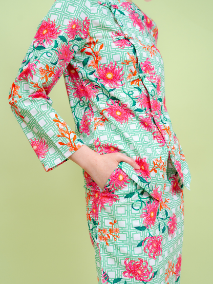 Dynasty Kebaya - Green
