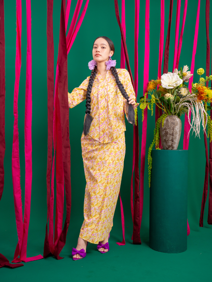 Elora Kebaya - Lime Green