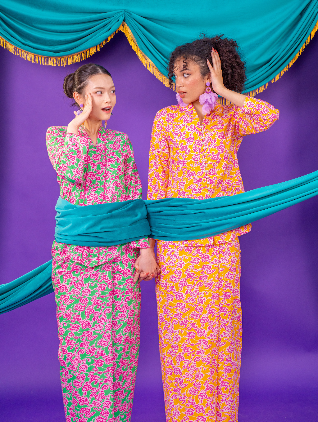 Elora Kebaya - Cloverly Green