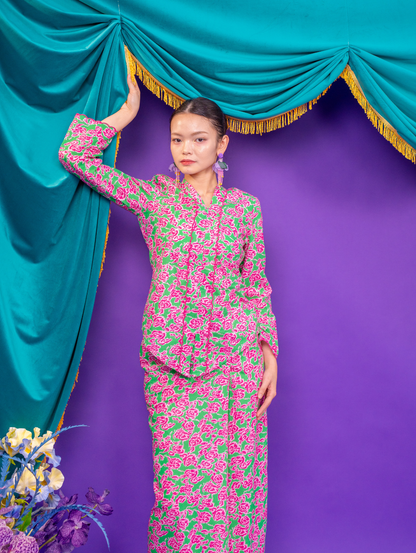 Elora Kebaya - Cloverly Green