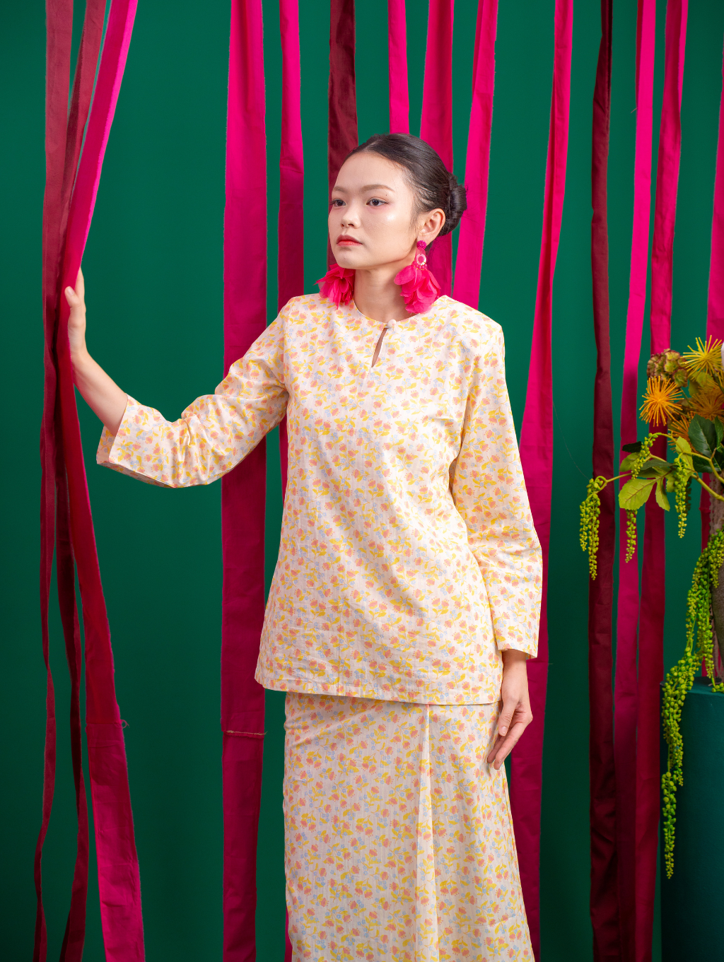 Cotton Candy Kurung