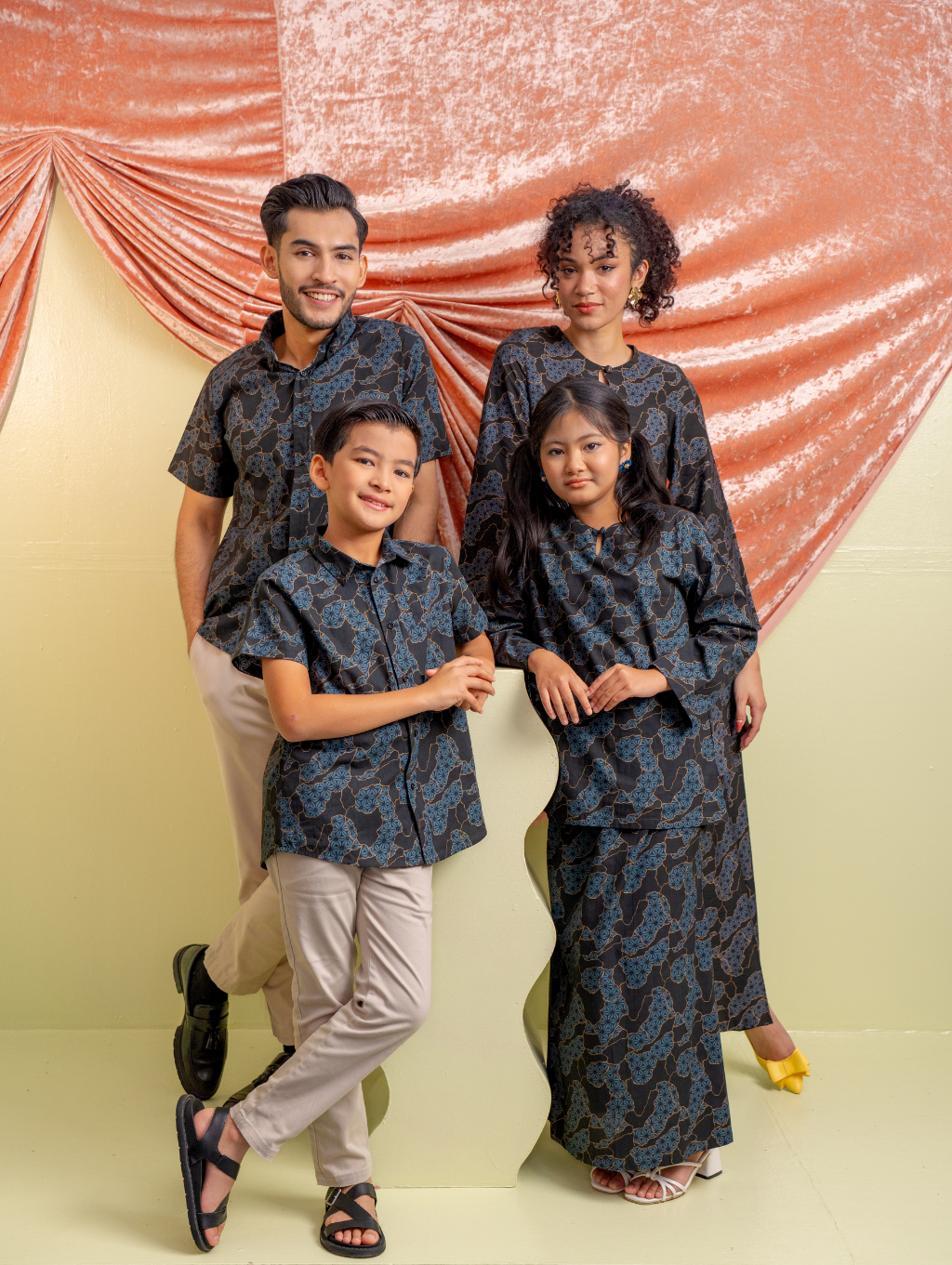 KIDS Basil Shirt - Blaze Black