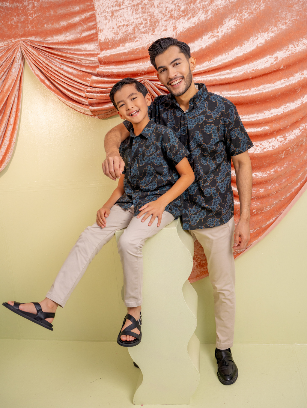 Basil Shirt - Blaze Black