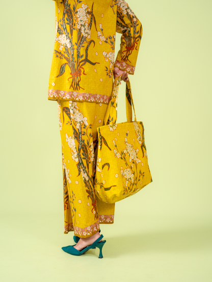 Canvas Tote Bag - Kesidang Kuning