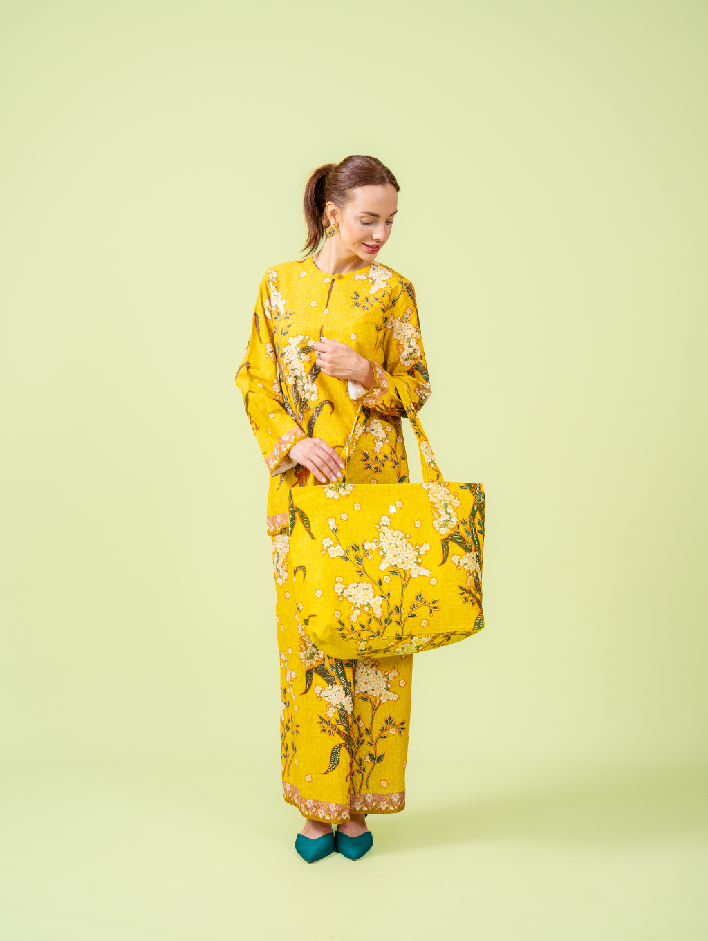 Canvas Tote Bag - Kesidang Kuning