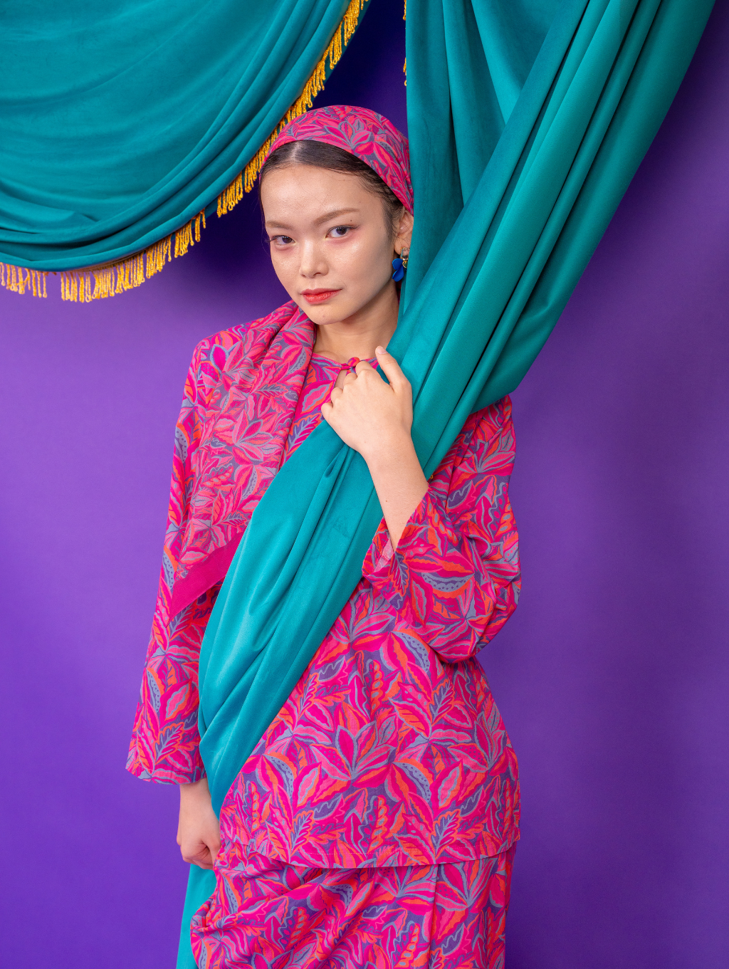Mora Kurung - Pink