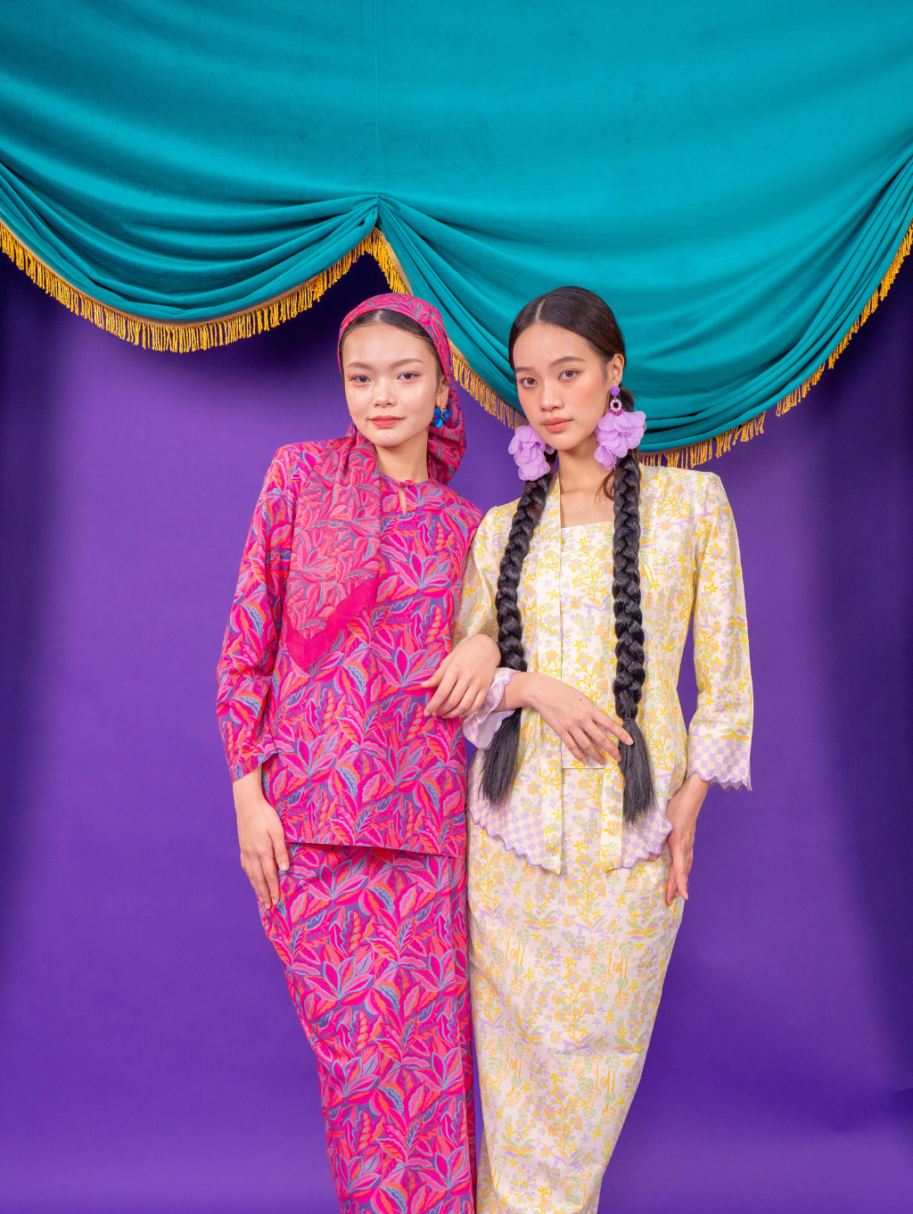 Mora Kurung - Pink