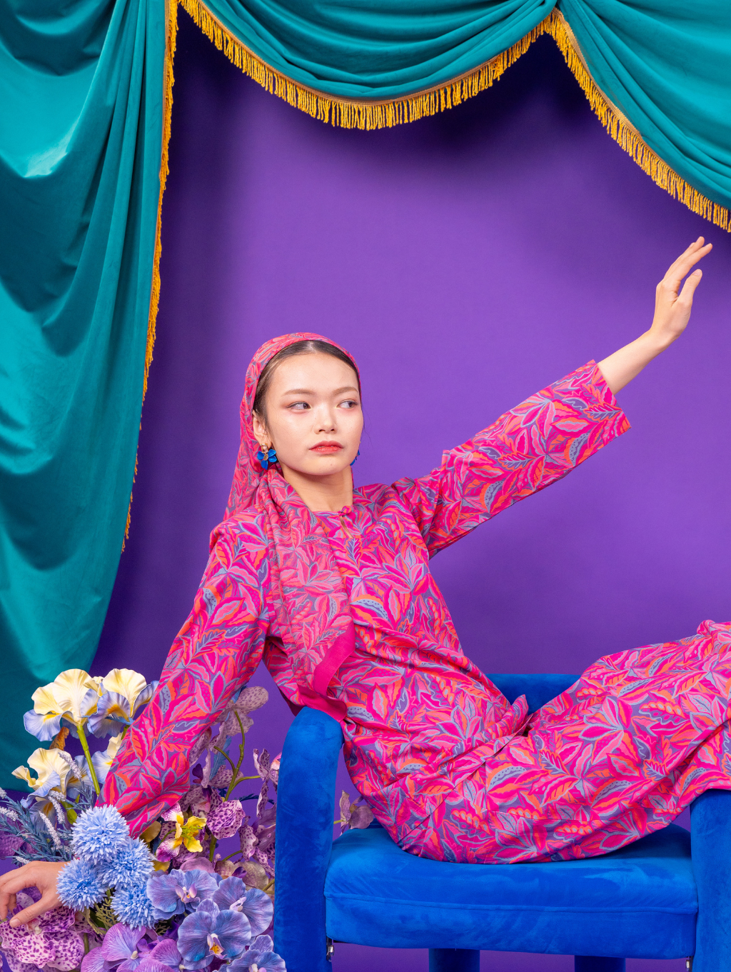 Mora Kurung - Pink