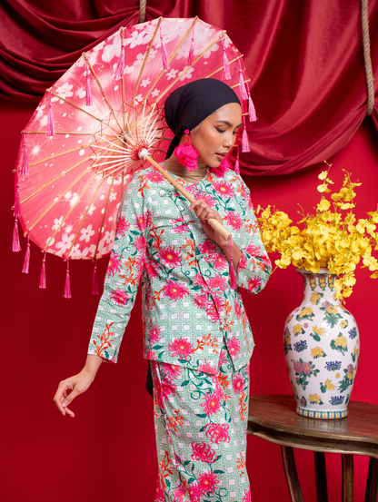 Dynasty Kebaya - Green
