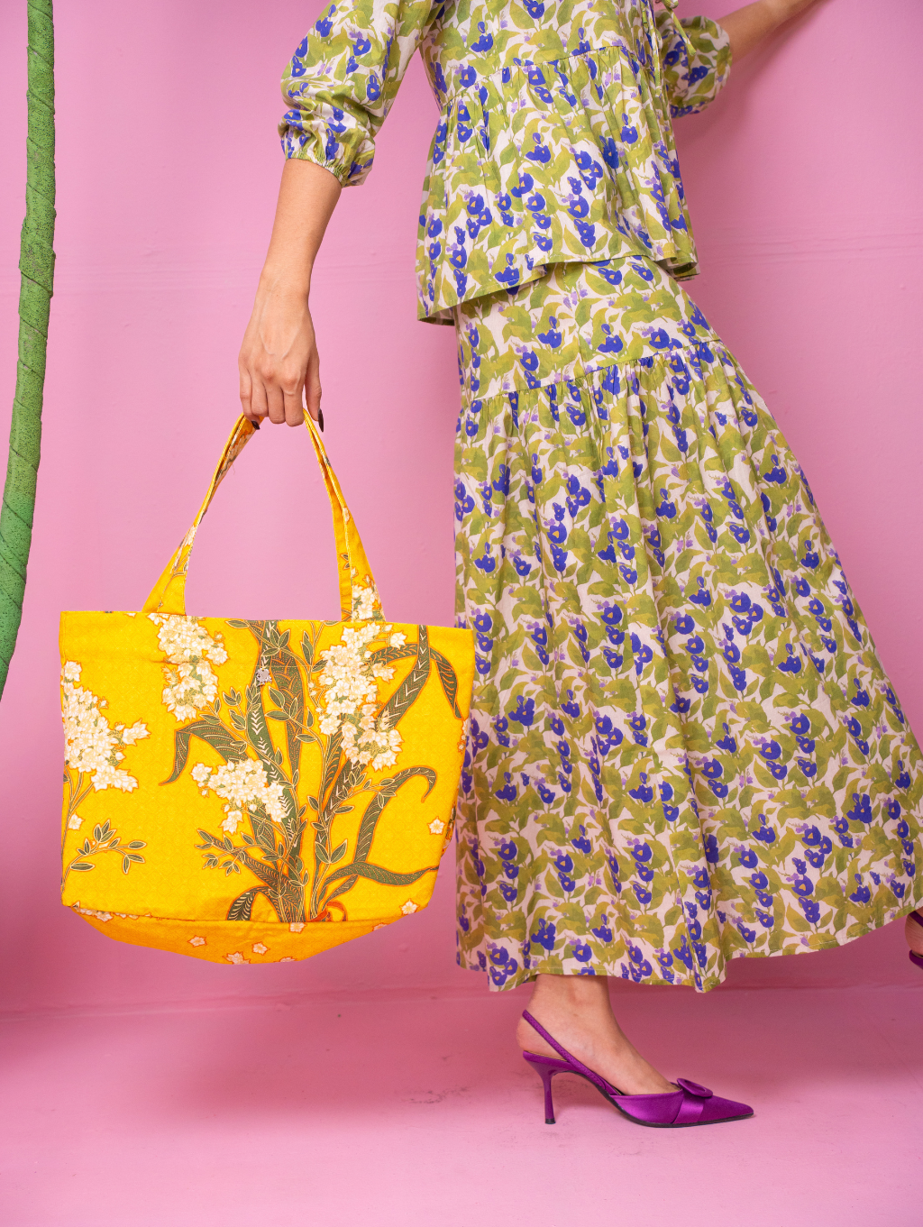 Canvas Tote Bag - Kesidang Kuning