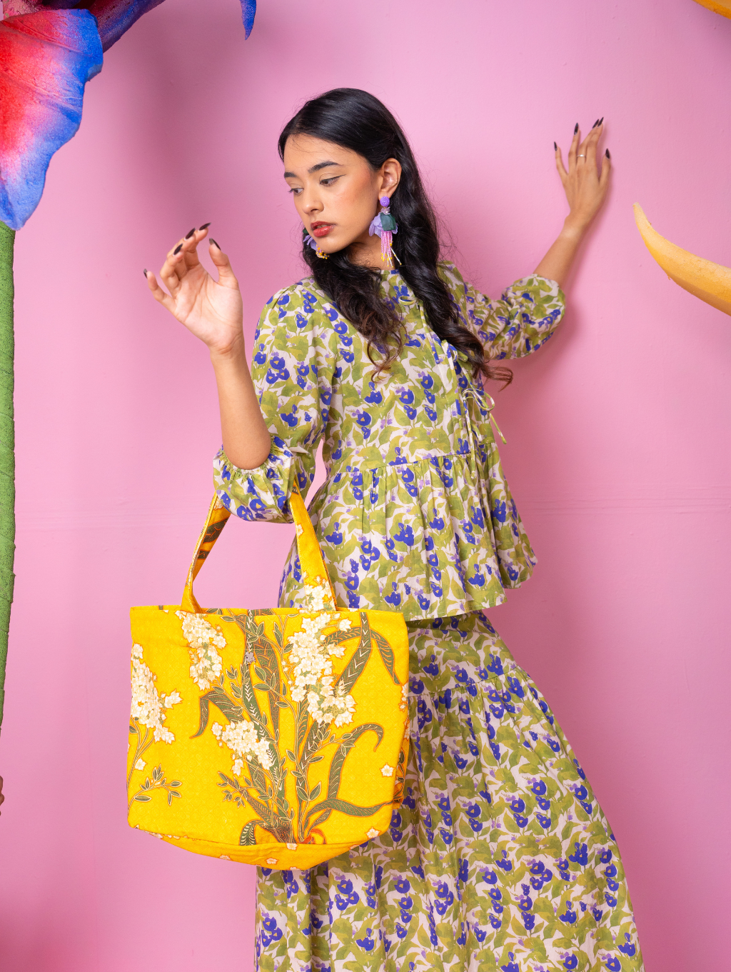 Canvas Tote Bag - Kesidang Kuning