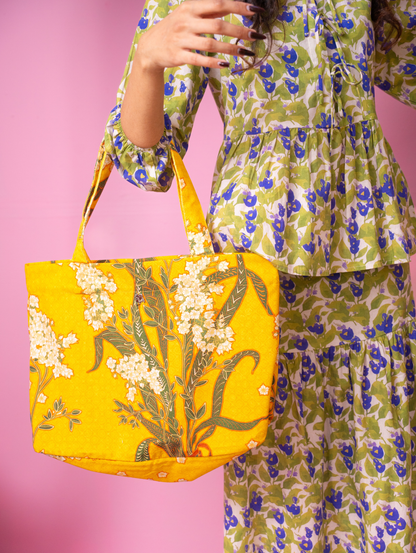 Canvas Tote Bag - Kesidang Kuning
