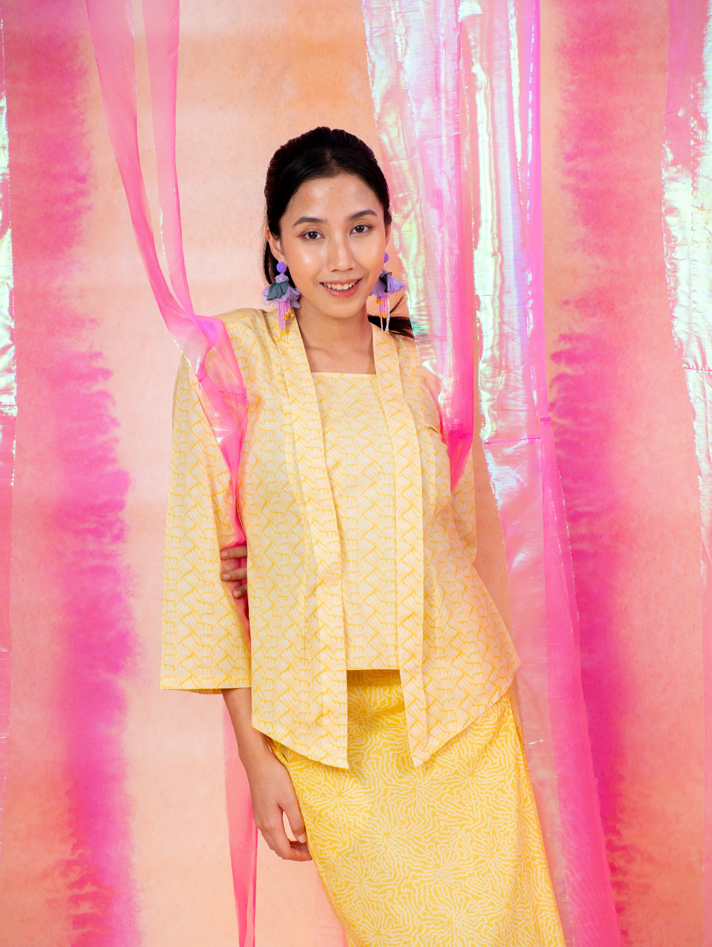 Agnes Kotabaru Kebaya - Delia Yellow